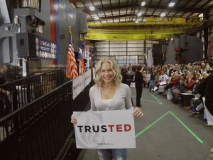 Yours Truly before the rally. it was truly awesome!