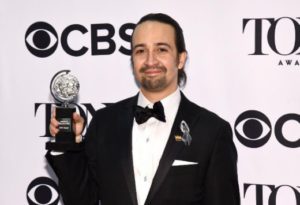 Daniel Lin Miranda, one of the fully sanctimonious libs spouting off at The Tonys